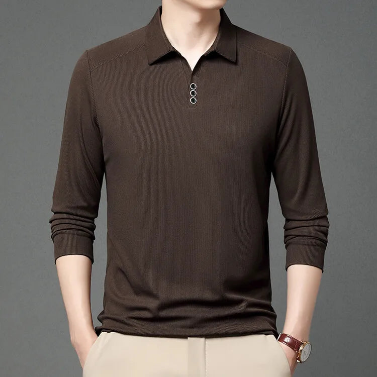 Vintage Knitted Striped Textured T-Shirts